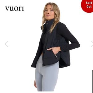 Vuori Women’s Canyon Insulated Vest (black)